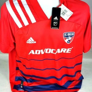 Adidas Soccer FC Dallas MLS Home Jersey